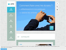 Tablet Screenshot of mediapte.fr